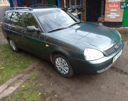 Зеленый ВАЗ 2171 Priora, объемом двигателя 1.6 л и пробегом 135 тыс. км за 2700 $, фото 1 на Automoto.ua