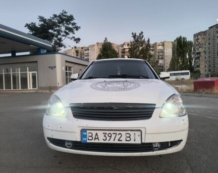 Белый ВАЗ 2172 Priora, объемом двигателя 1.6 л и пробегом 209 тыс. км за 1750 $, фото 3 на Automoto.ua