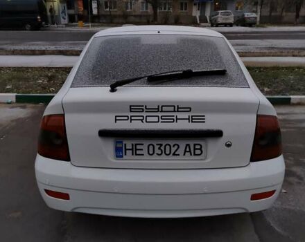 Белый ВАЗ 2172 Priora, объемом двигателя 1.6 л и пробегом 200 тыс. км за 4100 $, фото 5 на Automoto.ua