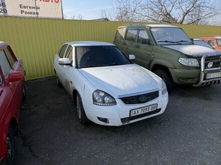 Белый ВАЗ 2172 Priora, объемом двигателя 1.6 л и пробегом 257 тыс. км за 2900 $, фото 1 на Automoto.ua