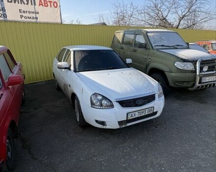 Белый ВАЗ 2172 Priora, объемом двигателя 1.6 л и пробегом 257 тыс. км за 2900 $, фото 1 на Automoto.ua
