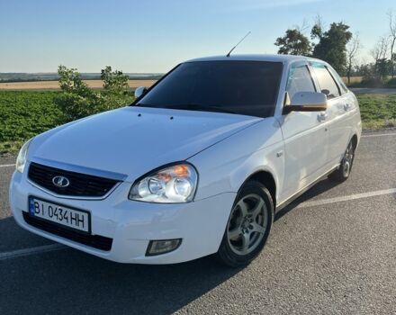 Белый ВАЗ 2172 Priora, объемом двигателя 1.6 л и пробегом 105 тыс. км за 3700 $, фото 1 на Automoto.ua
