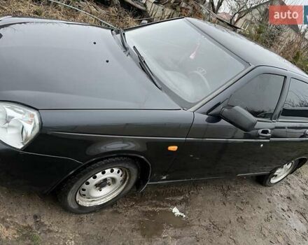 Черный ВАЗ 2172 Priora, объемом двигателя 1.6 л и пробегом 173 тыс. км за 2200 $, фото 1 на Automoto.ua