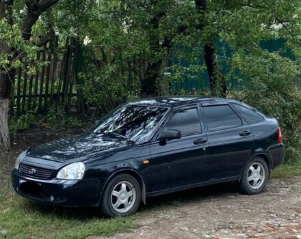 Черный ВАЗ 2172 Priora, объемом двигателя 1.6 л и пробегом 160 тыс. км за 2450 $, фото 6 на Automoto.ua