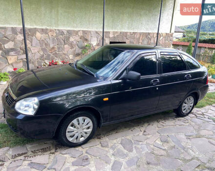 Черный ВАЗ 2172 Priora, объемом двигателя 1.6 л и пробегом 130 тыс. км за 1950 $, фото 2 на Automoto.ua