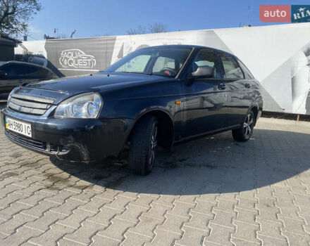 Черный ВАЗ 2172 Priora, объемом двигателя 1.6 л и пробегом 130 тыс. км за 2000 $, фото 10 на Automoto.ua