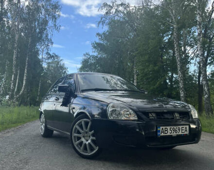 Черный ВАЗ 2172 Priora, объемом двигателя 1.6 л и пробегом 355 тыс. км за 1700 $, фото 7 на Automoto.ua