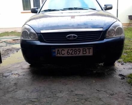 Чорний ВАЗ 2172 Priora, об'ємом двигуна 1.6 л та пробігом 220 тис. км за 2300 $, фото 1 на Automoto.ua
