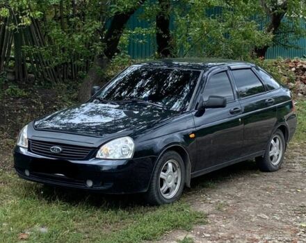 Черный ВАЗ 2172 Priora, объемом двигателя 1.6 л и пробегом 160 тыс. км за 2450 $, фото 4 на Automoto.ua