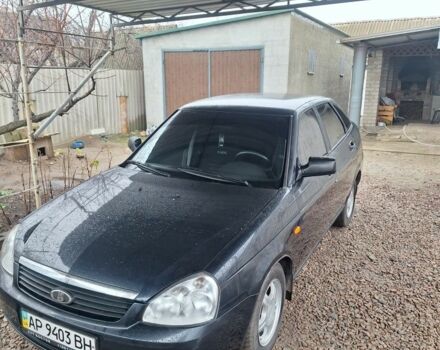 Черный ВАЗ 2172 Priora, объемом двигателя 1.6 л и пробегом 81 тыс. км за 3000 $, фото 1 на Automoto.ua