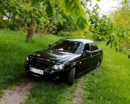 Черный ВАЗ 2172 Priora, объемом двигателя 1.6 л и пробегом 423 тыс. км за 2850 $, фото 6 на Automoto.ua