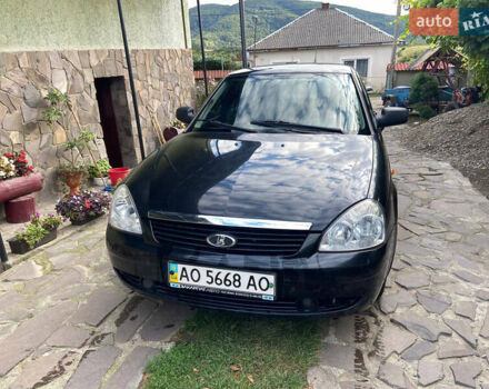 Черный ВАЗ 2172 Priora, объемом двигателя 1.6 л и пробегом 130 тыс. км за 1950 $, фото 1 на Automoto.ua