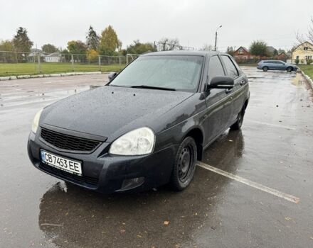 Чорний ВАЗ 2172 Priora, об'ємом двигуна 1.6 л та пробігом 200 тис. км за 1950 $, фото 1 на Automoto.ua