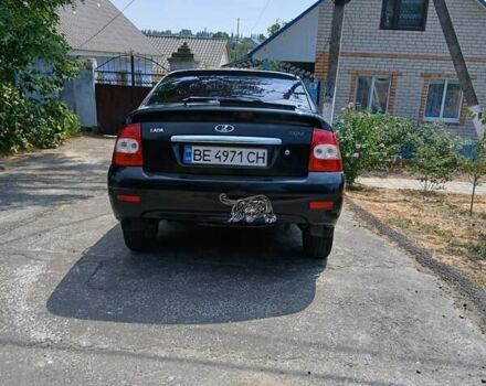 Черный ВАЗ 2172 Priora, объемом двигателя 1.6 л и пробегом 106 тыс. км за 3700 $, фото 1 на Automoto.ua