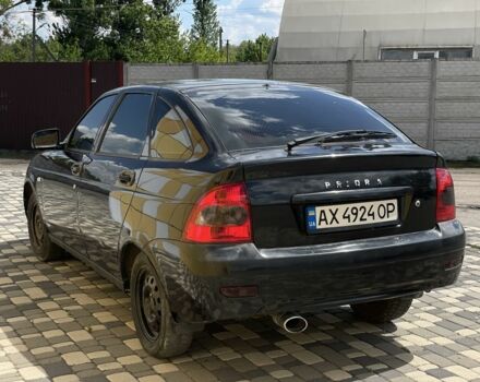 Черный ВАЗ 2172 Priora, объемом двигателя 1.6 л и пробегом 150 тыс. км за 3000 $, фото 3 на Automoto.ua