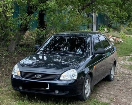 Черный ВАЗ 2172 Priora, объемом двигателя 1.6 л и пробегом 160 тыс. км за 2450 $, фото 3 на Automoto.ua