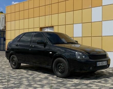 Черный ВАЗ 2172 Priora, объемом двигателя 1.6 л и пробегом 150 тыс. км за 3000 $, фото 1 на Automoto.ua