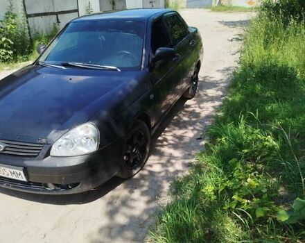 Черный ВАЗ 2172 Priora, объемом двигателя 1.6 л и пробегом 230 тыс. км за 1700 $, фото 4 на Automoto.ua