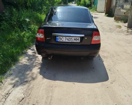 Черный ВАЗ 2172 Priora, объемом двигателя 1.6 л и пробегом 230 тыс. км за 1700 $, фото 1 на Automoto.ua