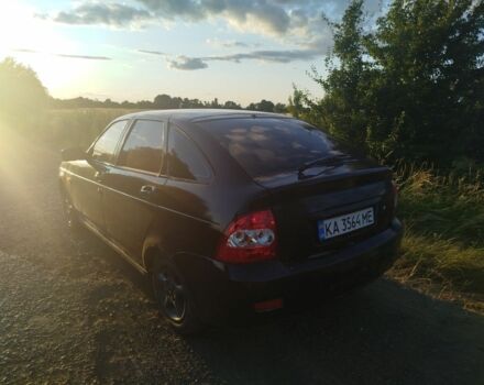 Черный ВАЗ 2172 Priora, объемом двигателя 1.6 л и пробегом 230 тыс. км за 1600 $, фото 2 на Automoto.ua