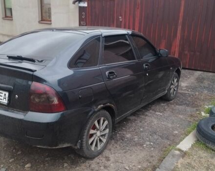 Черный ВАЗ 2172 Priora, объемом двигателя 1.6 л и пробегом 180 тыс. км за 2300 $, фото 3 на Automoto.ua