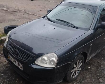 Черный ВАЗ 2172 Priora, объемом двигателя 1.6 л и пробегом 180 тыс. км за 2300 $, фото 1 на Automoto.ua
