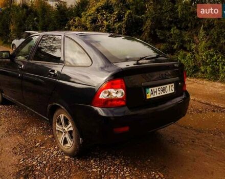 Чорний ВАЗ 2172 Priora, об'ємом двигуна 1.6 л та пробігом 132 тис. км за 1300 $, фото 2 на Automoto.ua