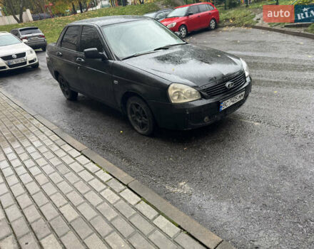 Черный ВАЗ 2172 Priora, объемом двигателя 1.6 л и пробегом 202 тыс. км за 1800 $, фото 3 на Automoto.ua