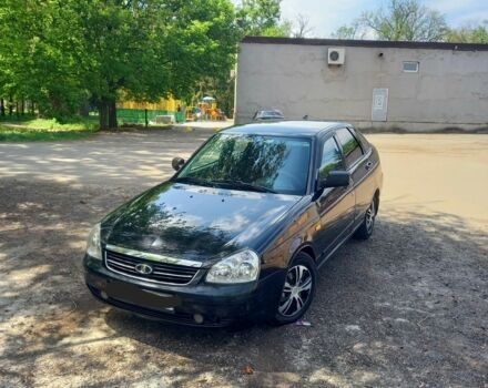Черный ВАЗ 2172 Priora, объемом двигателя 1.6 л и пробегом 180 тыс. км за 2950 $, фото 1 на Automoto.ua