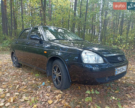 Чорний ВАЗ 2172 Priora, об'ємом двигуна 1.6 л та пробігом 185 тис. км за 3000 $, фото 1 на Automoto.ua