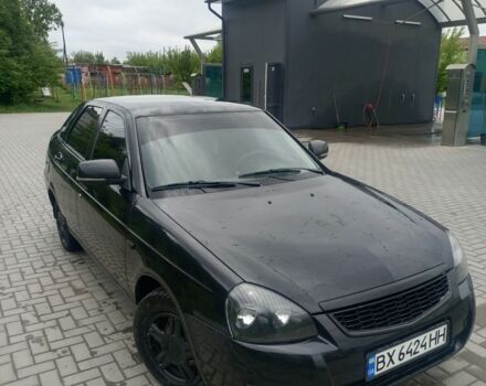 Черный ВАЗ 2172 Priora, объемом двигателя 1.6 л и пробегом 176 тыс. км за 2300 $, фото 2 на Automoto.ua