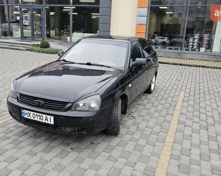 Черный ВАЗ 2172 Priora, объемом двигателя 1.6 л и пробегом 142 тыс. км за 1900 $, фото 3 на Automoto.ua