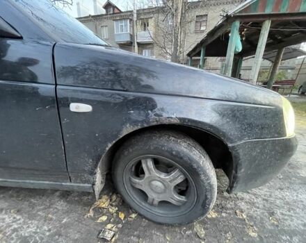 Черный ВАЗ 2172 Priora, объемом двигателя 1.6 л и пробегом 183 тыс. км за 1850 $, фото 3 на Automoto.ua