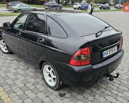 Черный ВАЗ 2172 Priora, объемом двигателя 1.6 л и пробегом 142 тыс. км за 1900 $, фото 5 на Automoto.ua