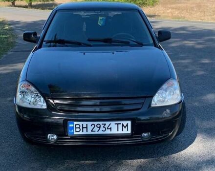 Черный ВАЗ 2172 Priora, объемом двигателя 1.6 л и пробегом 200 тыс. км за 2200 $, фото 4 на Automoto.ua