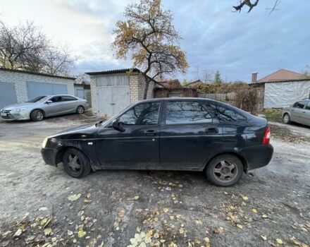 Черный ВАЗ 2172 Priora, объемом двигателя 1.6 л и пробегом 183 тыс. км за 1850 $, фото 4 на Automoto.ua
