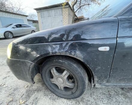 Черный ВАЗ 2172 Priora, объемом двигателя 1.6 л и пробегом 183 тыс. км за 1850 $, фото 5 на Automoto.ua