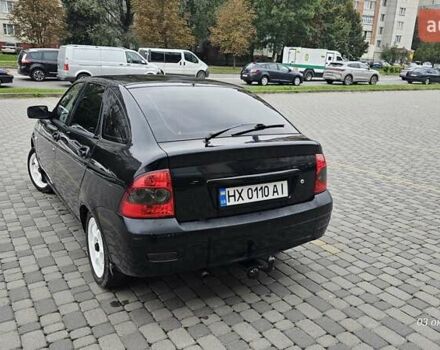 Черный ВАЗ 2172 Priora, объемом двигателя 1.6 л и пробегом 142 тыс. км за 1900 $, фото 4 на Automoto.ua