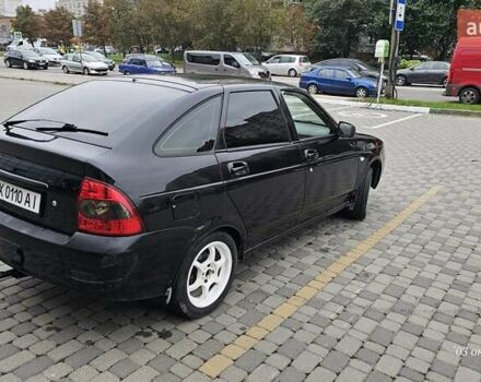 Черный ВАЗ 2172 Priora, объемом двигателя 1.6 л и пробегом 142 тыс. км за 1900 $, фото 6 на Automoto.ua