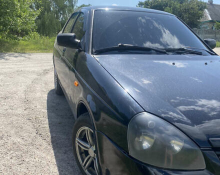 Черный ВАЗ 2172 Priora, объемом двигателя 1.6 л и пробегом 180 тыс. км за 2700 $, фото 1 на Automoto.ua