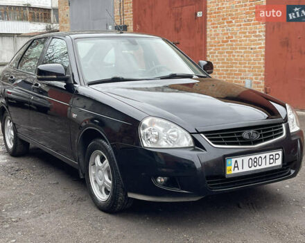 Черный ВАЗ 2172 Priora, объемом двигателя 1.6 л и пробегом 97 тыс. км за 3700 $, фото 4 на Automoto.ua