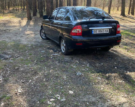 Черный ВАЗ 2172 Priora, объемом двигателя 1.6 л и пробегом 180 тыс. км за 2900 $, фото 2 на Automoto.ua