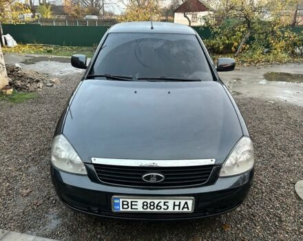 Черный ВАЗ 2172 Priora, объемом двигателя 1.6 л и пробегом 160 тыс. км за 3000 $, фото 1 на Automoto.ua