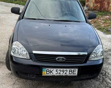 Черный ВАЗ 2172 Priora, объемом двигателя 1.6 л и пробегом 150 тыс. км за 3500 $, фото 3 на Automoto.ua