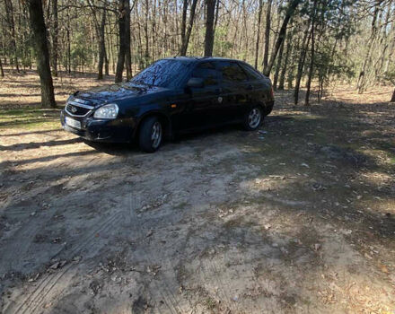 Черный ВАЗ 2172 Priora, объемом двигателя 1.6 л и пробегом 180 тыс. км за 2900 $, фото 3 на Automoto.ua