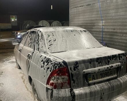 Черный ВАЗ 2172 Priora, объемом двигателя 1.6 л и пробегом 350 тыс. км за 1100 $, фото 1 на Automoto.ua