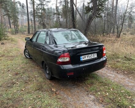Чорний ВАЗ 2172 Priora, об'ємом двигуна 1.6 л та пробігом 555 тис. км за 950 $, фото 1 на Automoto.ua