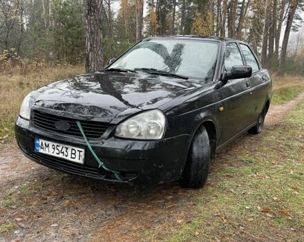 Чорний ВАЗ 2172 Priora, об'ємом двигуна 1.6 л та пробігом 555 тис. км за 950 $, фото 3 на Automoto.ua