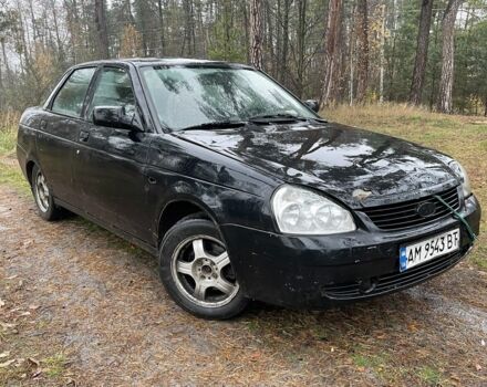 Чорний ВАЗ 2172 Priora, об'ємом двигуна 1.6 л та пробігом 555 тис. км за 950 $, фото 2 на Automoto.ua