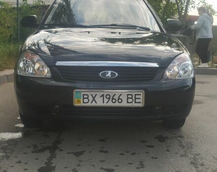 Черный ВАЗ 2172 Priora, объемом двигателя 1.6 л и пробегом 486 тыс. км за 2600 $, фото 5 на Automoto.ua